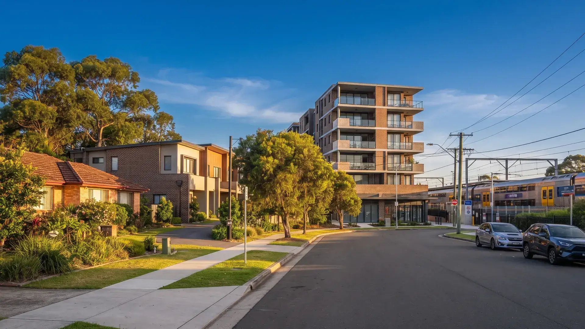 Western Sydney home loan broker street scene
